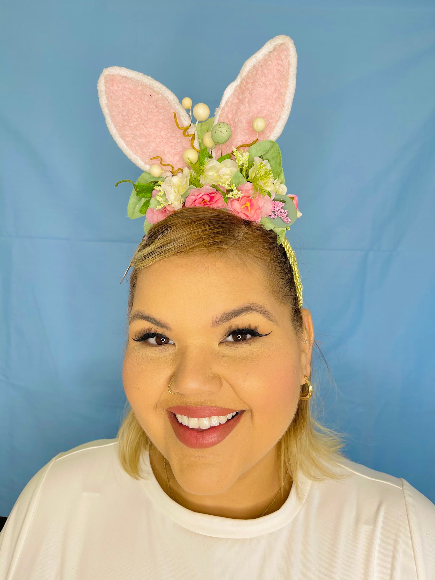 Mini-Flower Crown with Bunny Ears