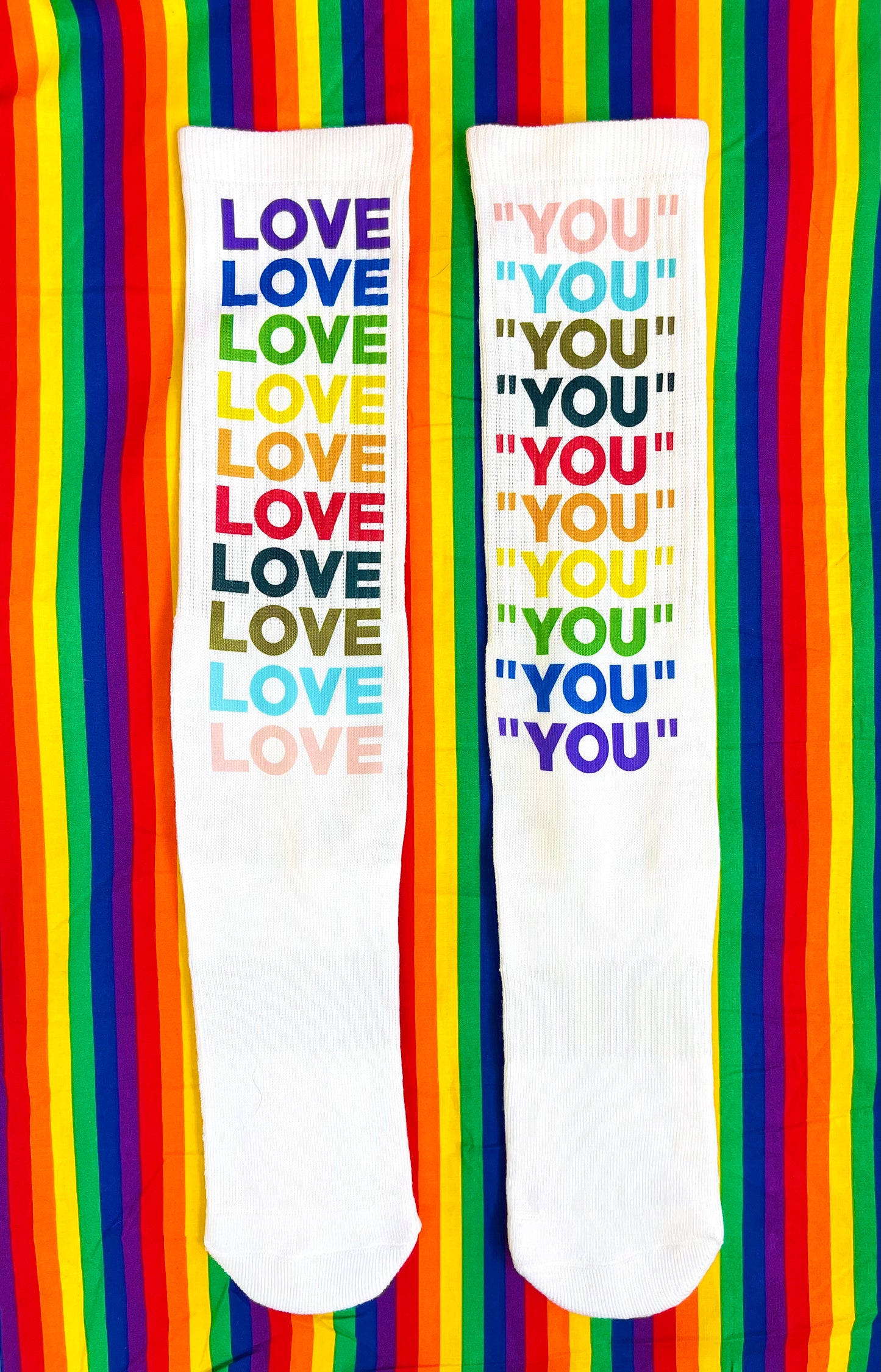 "The"  Pride LOVE Socks