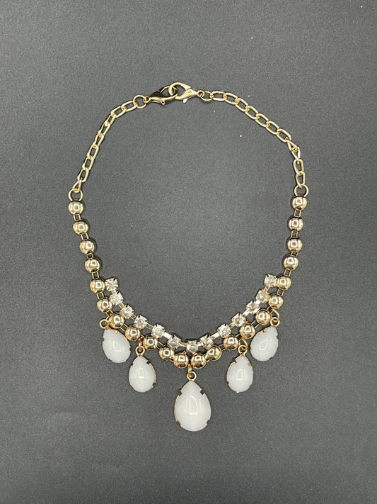 "Golden White" Necklace