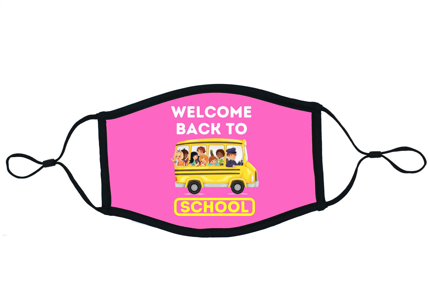School Bus in Pink
