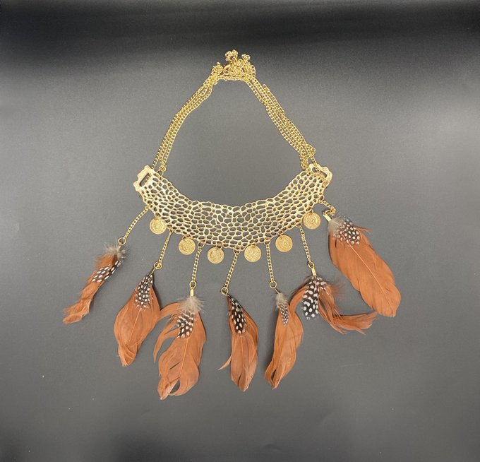 "Feathery Finery" Necklace