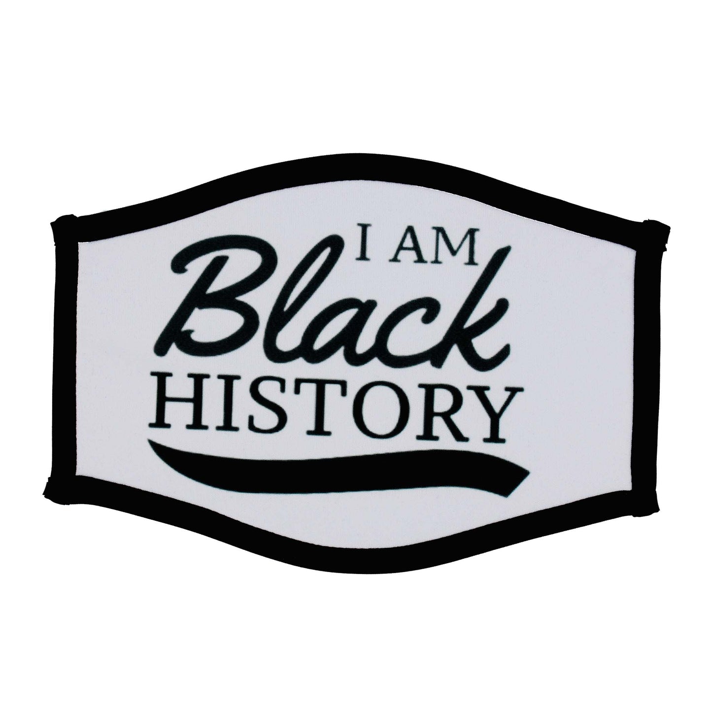"I AM" Black History Face Mask