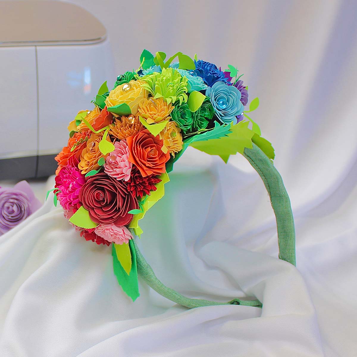 "THE" Pride Paper Flower Crown
